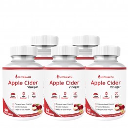 Nutripath Apple Cider Vinegar - 5 Bottle 